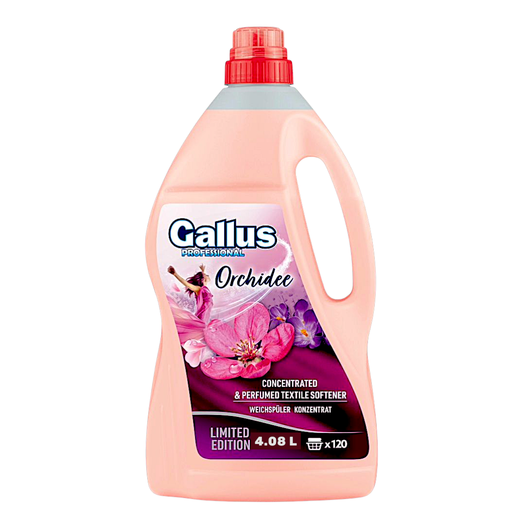 Кондиц-ополіскувач для білизни Gallus Professional Weichspuler 4,08 л Orchidee 120 прань (302678)