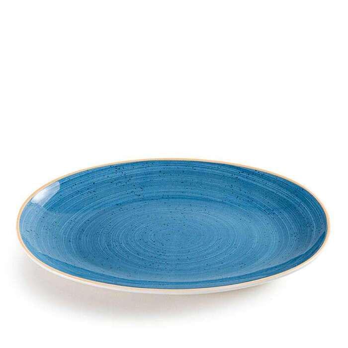 Тарілка овальна Ariane Twister AVCARN264015032 32 см Blue (2652849)