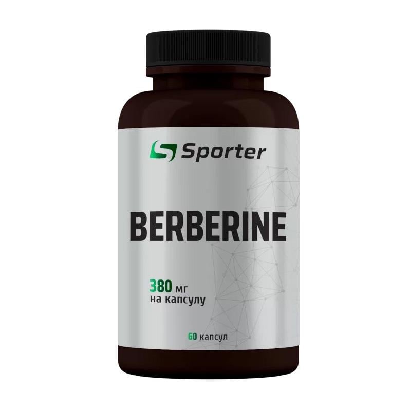 Берберин из индийского барбариса Sporter Berberine 380 mg 60 капс.