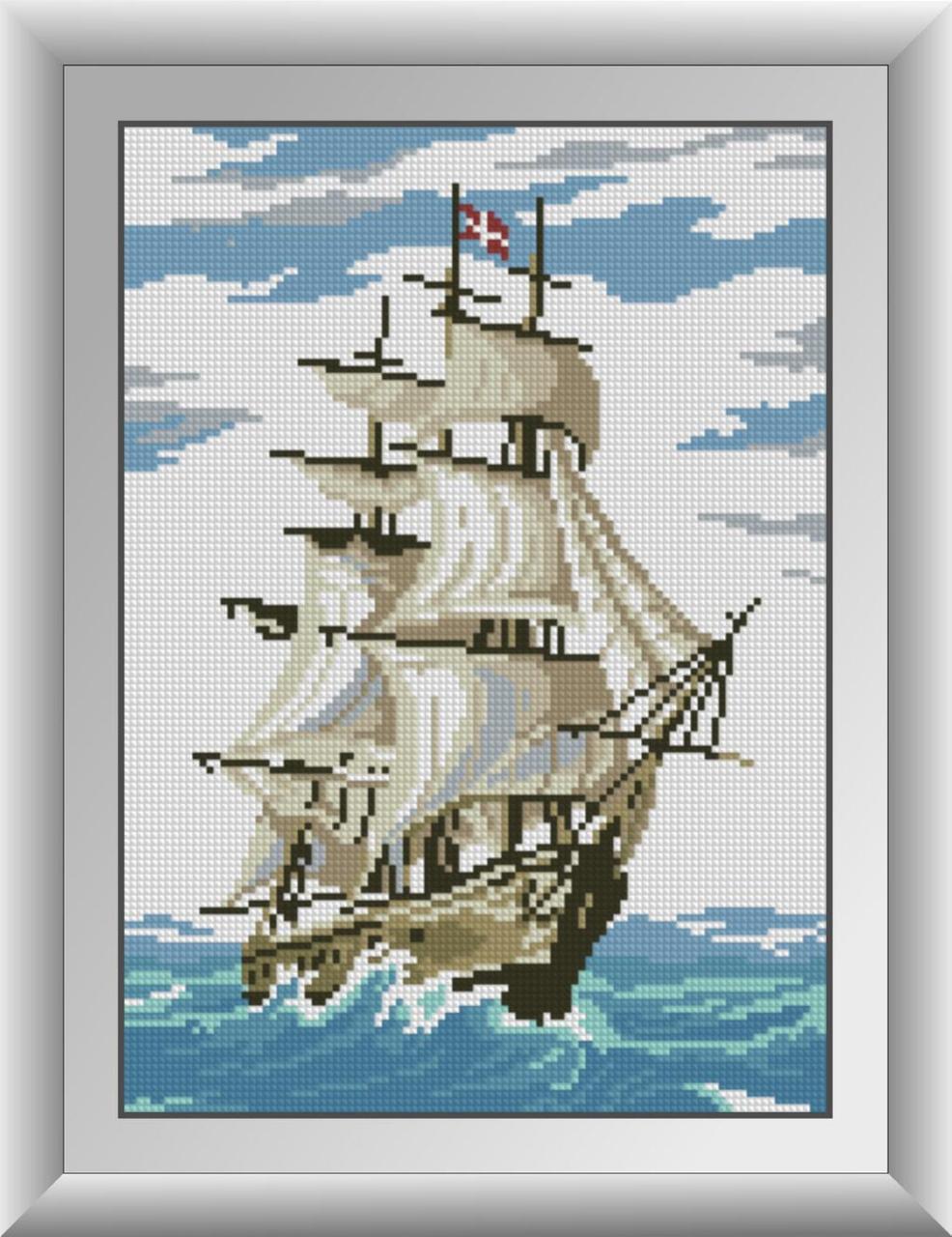Алмазная мозаика Dream Art На волнах 25х35 см (DA.30100)