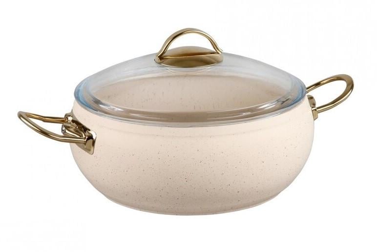 Каструля OMS Collection 3141 24 см 4,5 л Ivory (21339621)