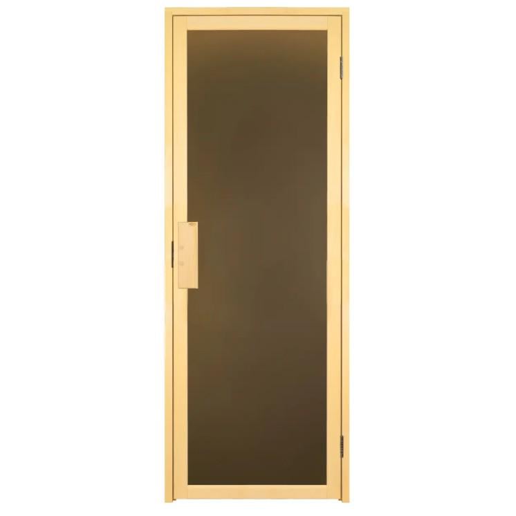 Дверь для бани Tesli DUO Sateen 1900x700 мм (014818)