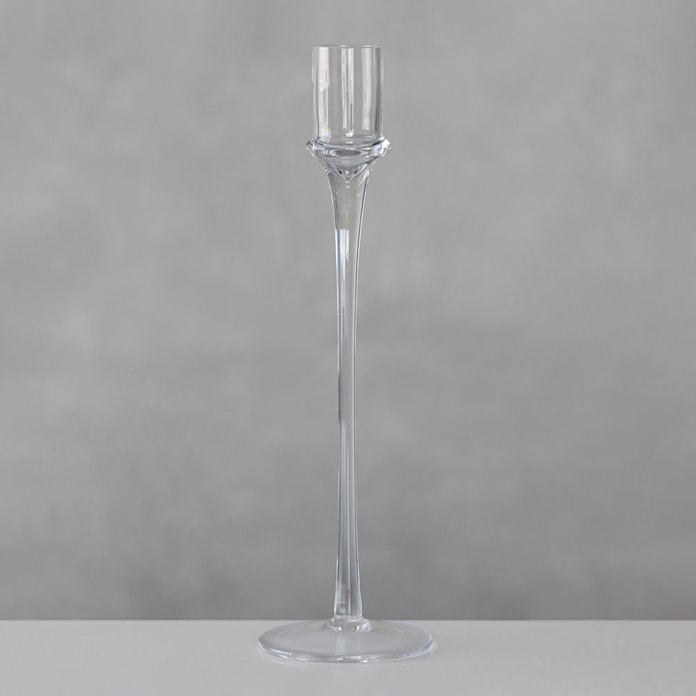 Набір декоративних свічників для інтер'єру Витонченість 3 шт. зі скла та металу Прозорий (147-81-2020-012) - фото 2 Набір декоративних свічників для інтер'єру Витонченість 3 шт. зі скла та металу Прозорий (147-81-2020-012) - фото 2