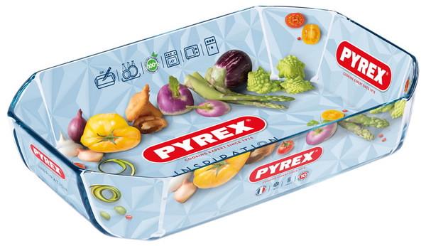 Форма Pyrex Inspiration форма стеклянная 33х22х7см 3,2 л (295B000/7645) - фото 3