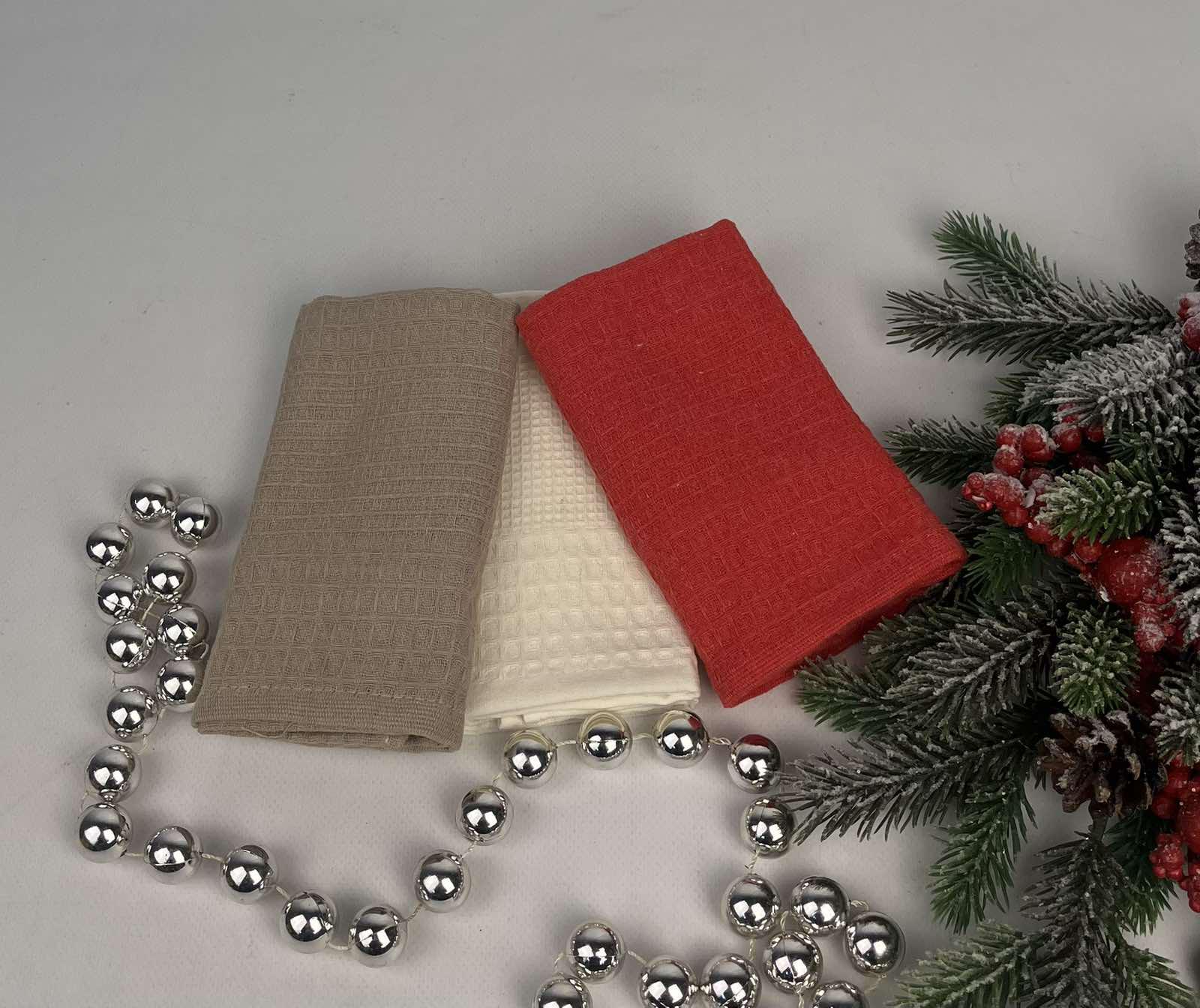 Набір кухонних рушників Nilteks Towels Clasic-1 вафельних 3 шт. (CN36624) - фото 2 Набір кухонних рушників Nilteks Towels Clasic-1 вафельних 3 шт. (CN36624) - фото 2