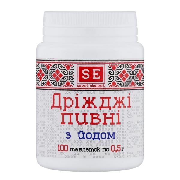 Пивные дрожжи Farmakom с йодом 100 таб. (000027594)