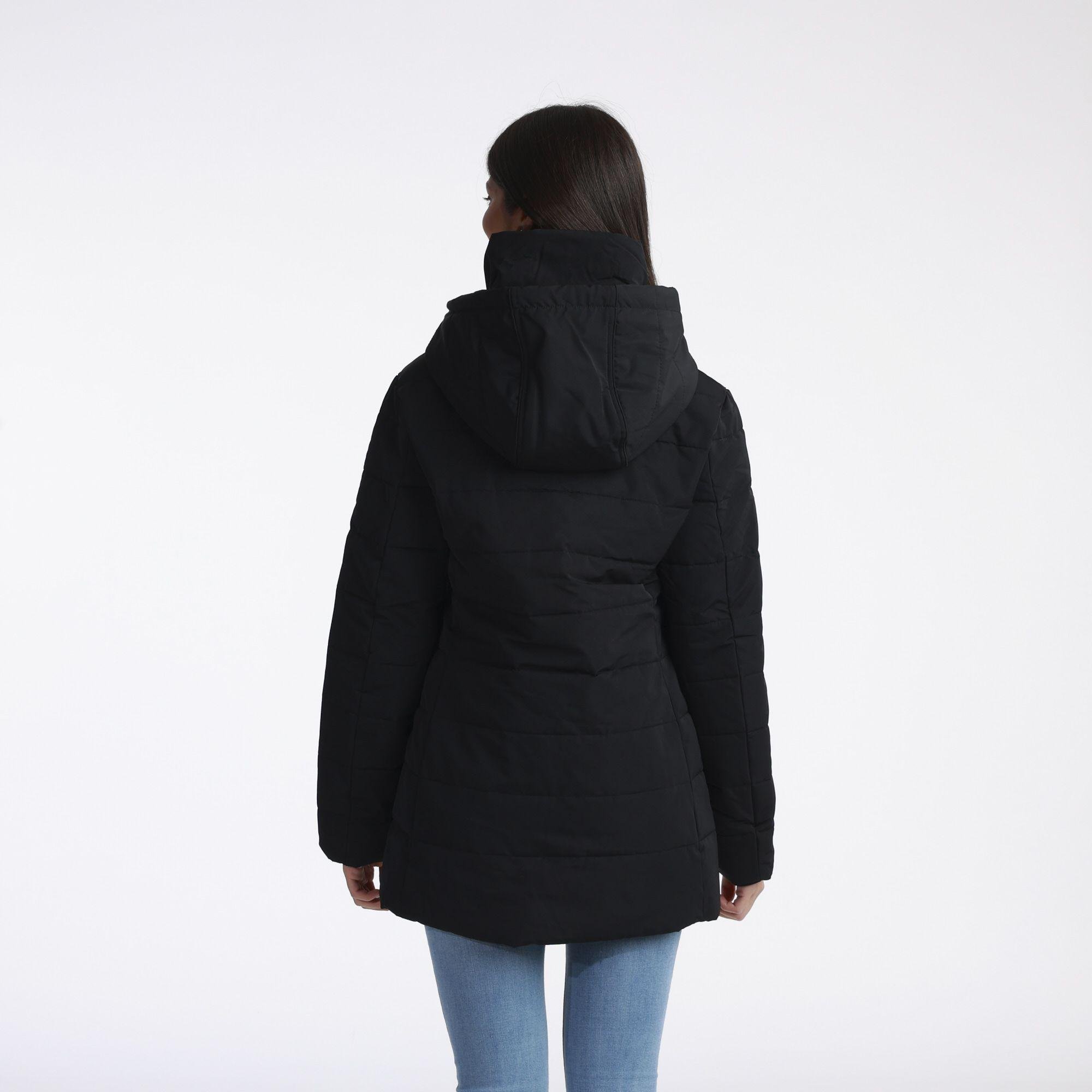 Куртка жіноча Lotto LUNGO CORVARA W 220271/1CL S Чорний - фото 2 Куртка жіноча Lotto LUNGO CORVARA W 220271/1CL S Чорний - фото 2