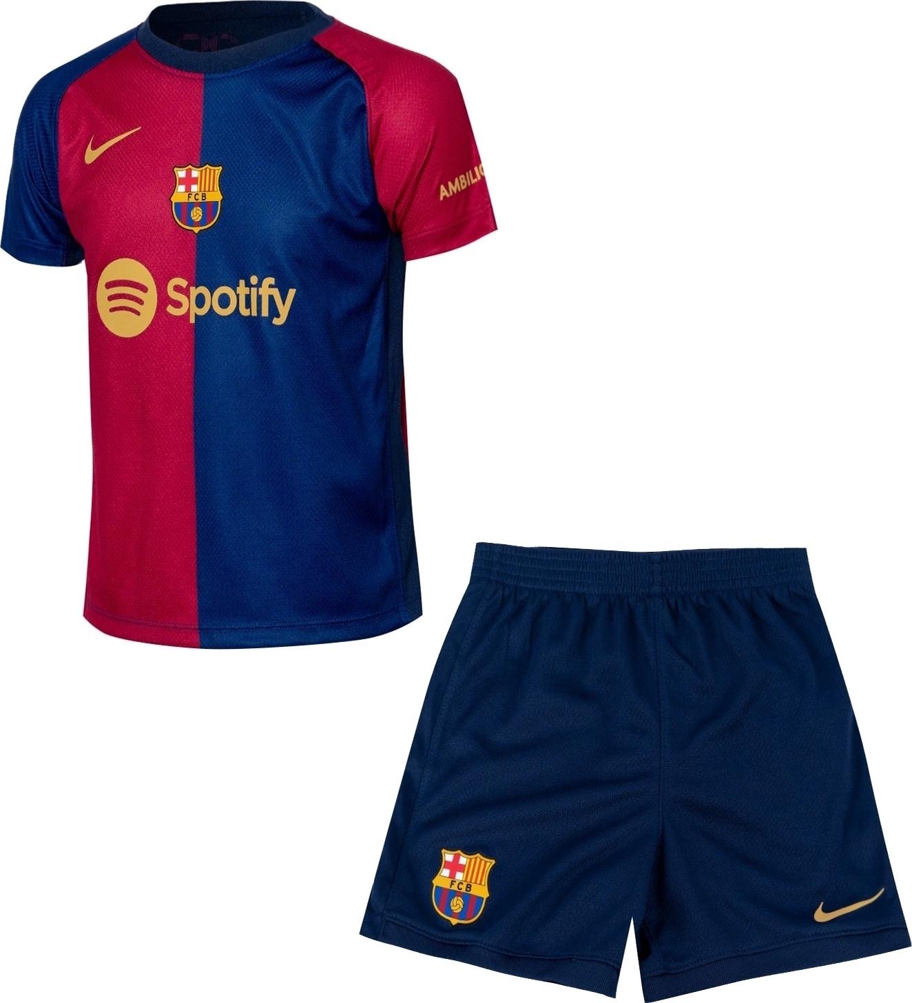 Футбольная форма детская Барселона 2024-2025 домашняя F0009 115-125 см Сине-красный (47237-382)