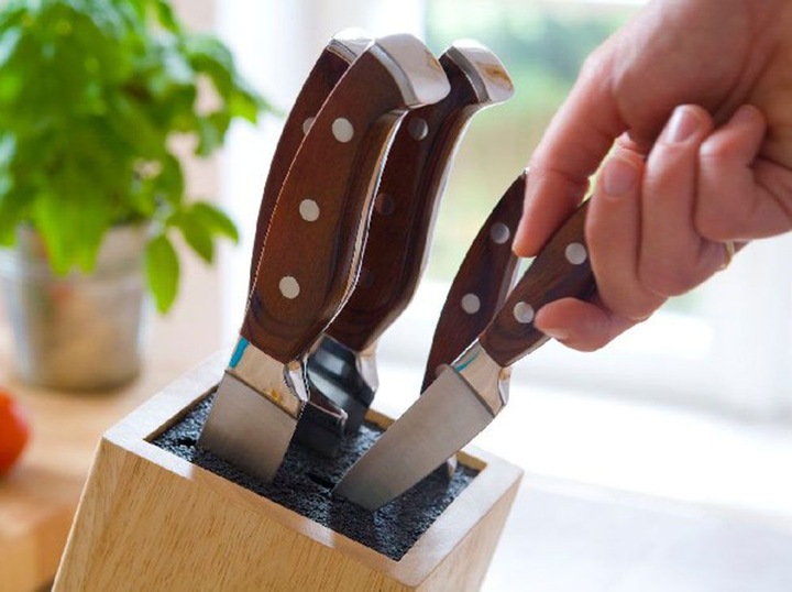 Підставка для ножів універсальна Due Cigni Wooden Бамбук (90409) - фото 2