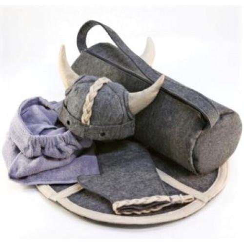 Подарочный набор для бани Викинг 5 пр. (N-176)