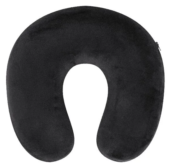 Подушка дорожная под шею Livarno Home Черный