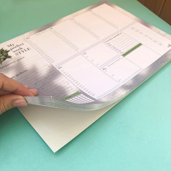 Еженедельник настольный стильный Weekly Style А4 52 листа (LFWEUPST023) - фото 3