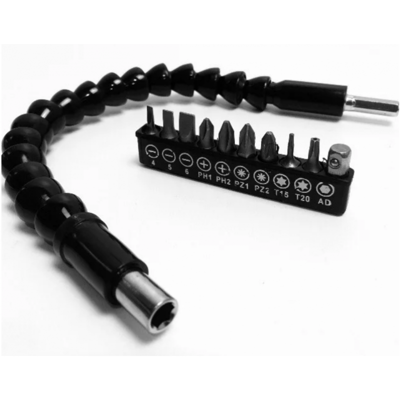 Насадка гибкая для отвертки FixMaster Flexible Screw Tool 30 см (32406932)