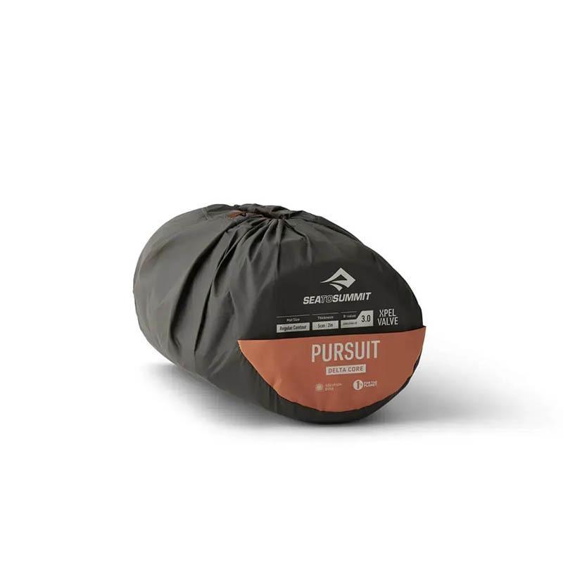 Самонадувний килимок Sea to Summit Pursuit SI Mat Bombay Brown Large 198х64х5 см (STS ASL053102-060304) - фото 7