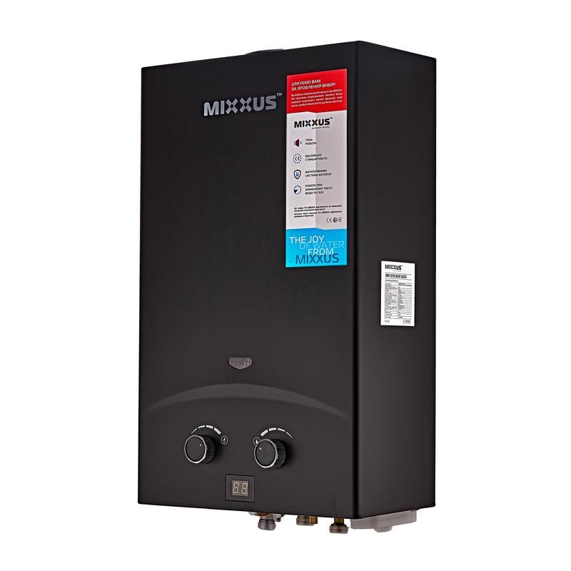 Газова колонка MIXXUS GWH-0210 BASIC димохідна 17 кВт 10 л/хв Чорний (OL-WH0023) - фото 3 Газова колонка MIXXUS GWH-0210 BASIC димохідна 17 кВт 10 л/хв Чорний (OL-WH0023) - фото 3