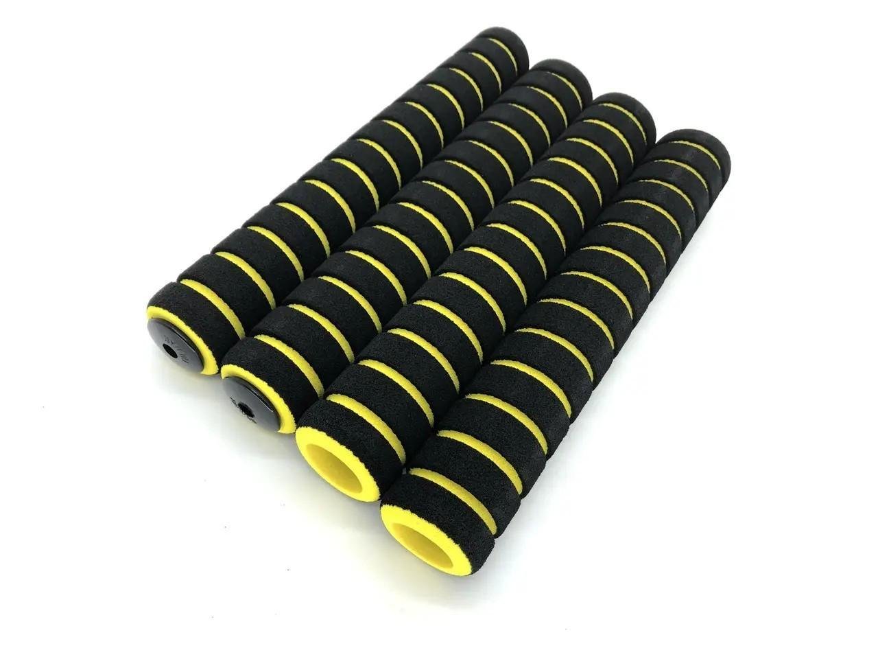 Ручки гріпси для турніка/тренажера/брусів/шведської стінки 4 шт. Жовтий - фото 2