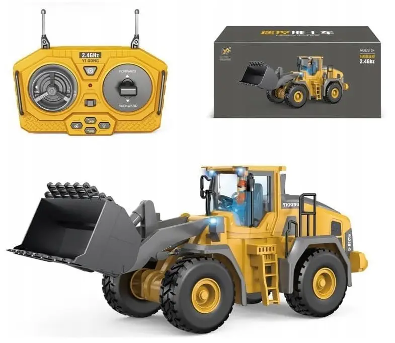 Трактор на радіокеруванні Yigong 1:20 Жовтий (Yigong 1:20.2)