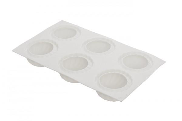 Форма силиконовая для Евродесертов на 6 изделий Empire Самурай 30x17x4 см (1199)