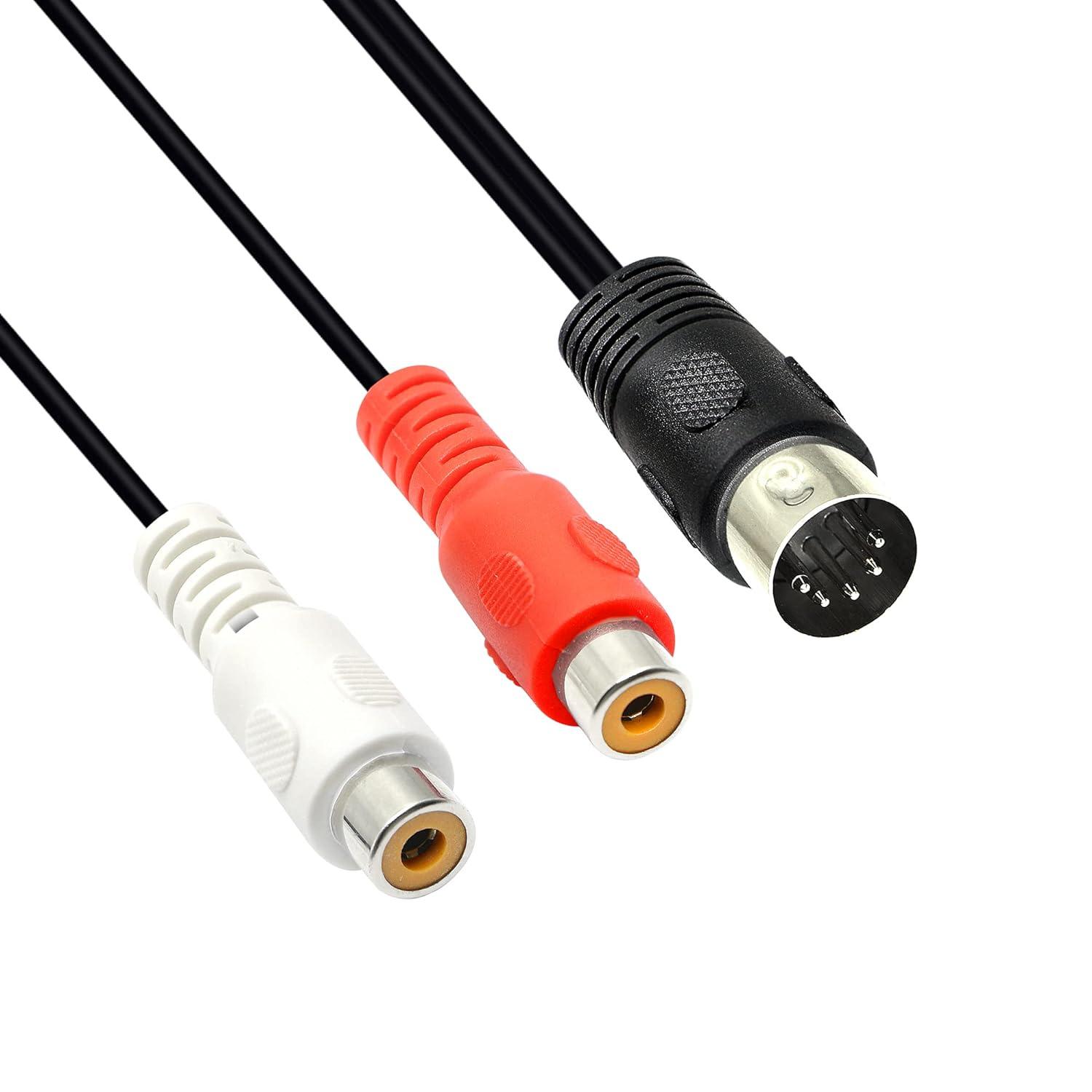 Аудиокабель-переходник с RCA 5-Pin на 2 RCA-гнезда 15 м - фото 4