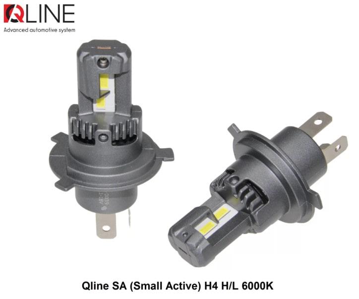 Автолампи Qline SA Small Active LED H4 H/L 6000K 2 шт. - фото 5
