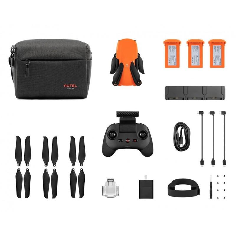 Квадрокоптер Autel EVO Nano Plus Premium Bundle 4К з АКБ Orange - фото 5