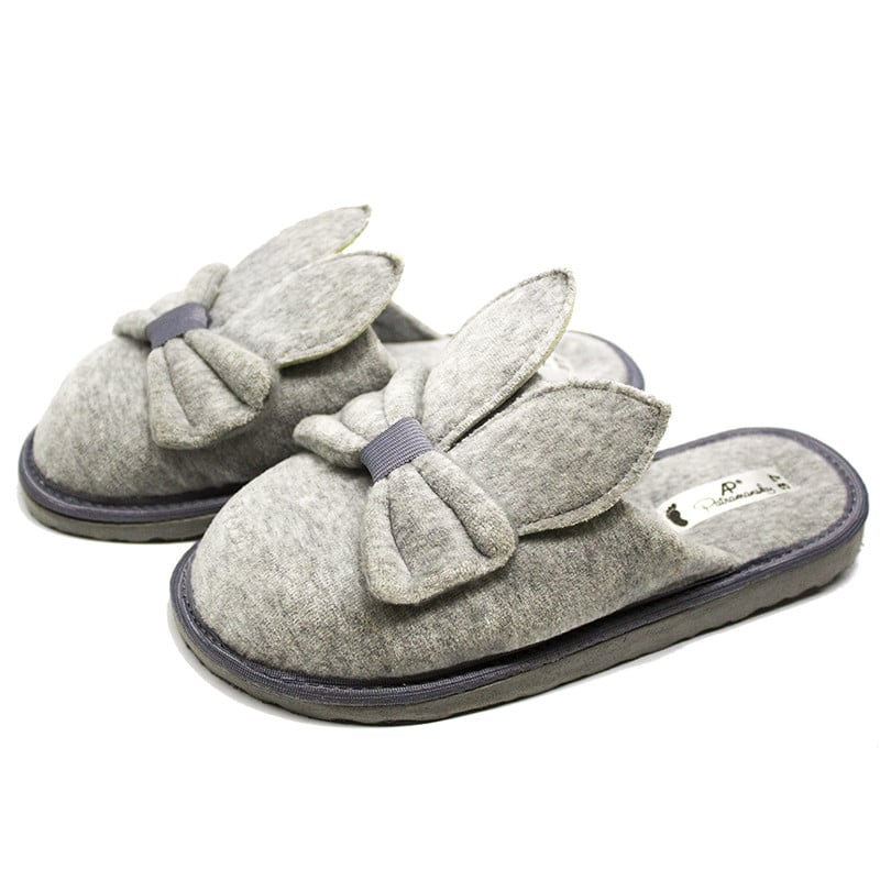 Капці домашні PaGo велюр р.  40 Сірий