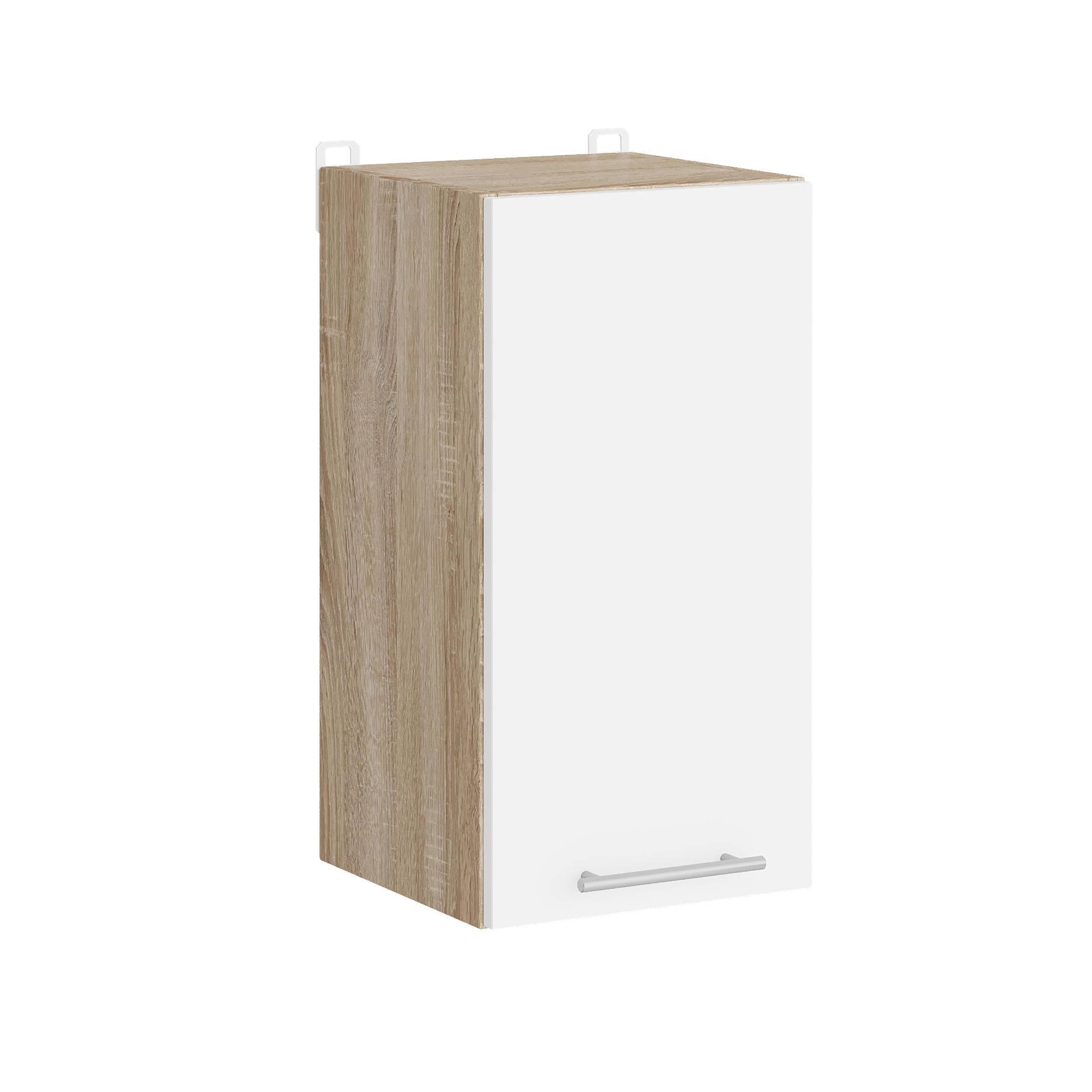 Шкаф кухонный Эверест Эко модуль верхний 300 30х30х58 см Дуб Сонома/Белый (09030)