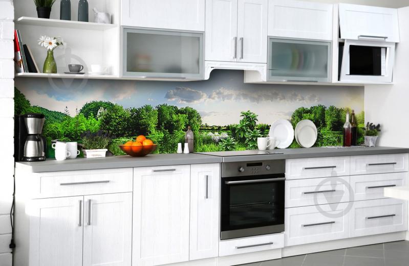 Скинали на кухню Zatarga «Сочный рассвет» 600х2500 мм виниловая 3Д наклейка кухонный фартук самоклеящаяся Скинали на кухню Zatarga «Сочный рассвет» 600х2500 мм виниловая 3Д наклейка кухонный фартук самоклеящаяся