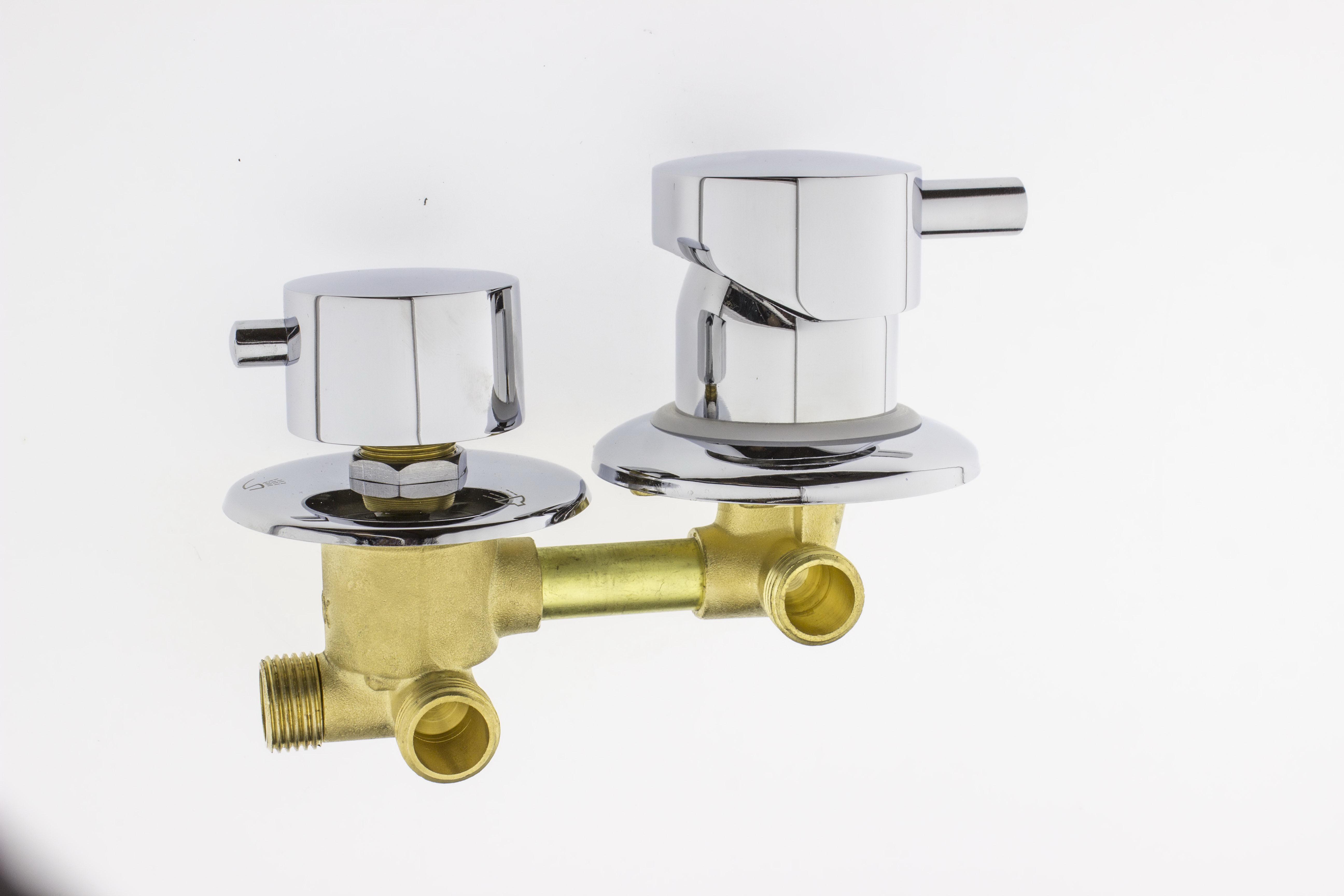 Змішувач для душової кабіни Г-3\8 (12596777) - фото 4 Змішувач для душової кабіни Г-3\8 (12596777) - фото 4