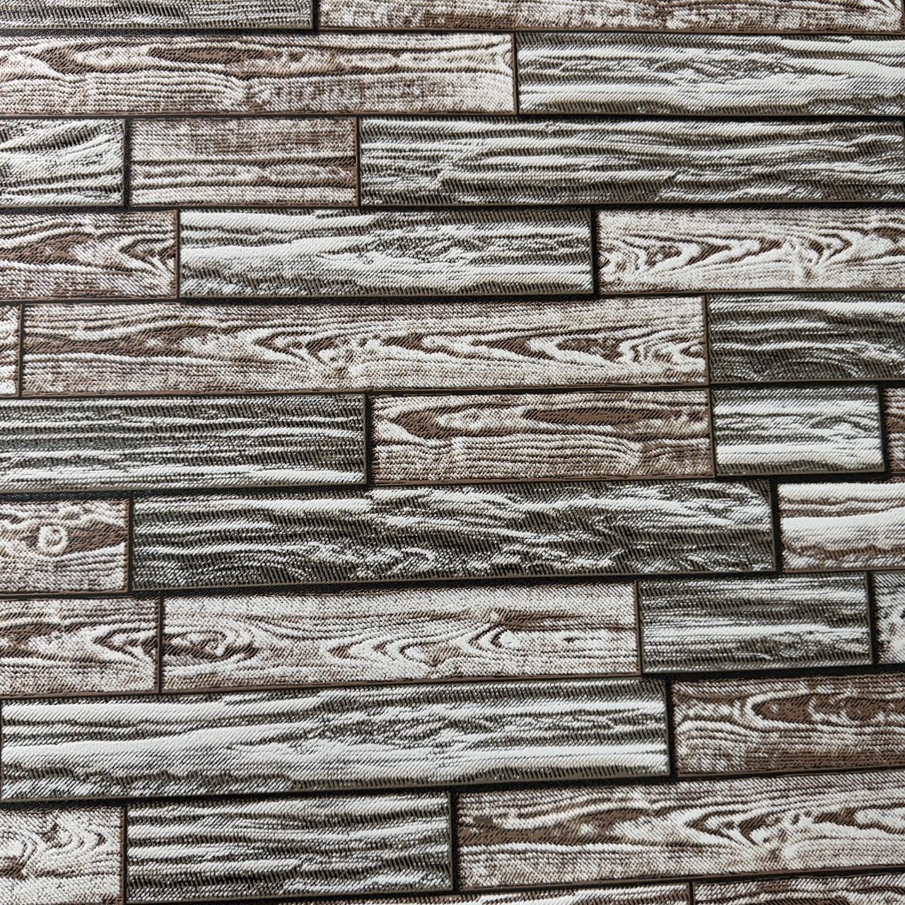 Обои виниловые на бумажной основе плитка камень 10х0,53 м Коричневый (9419-12)