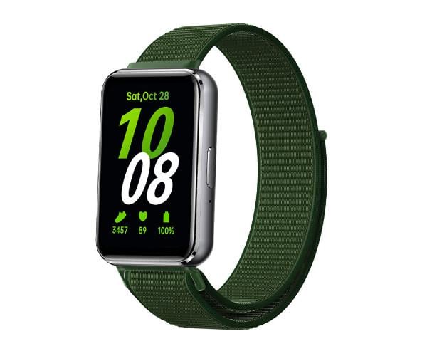 Ремешок Epik Nylon для смарт-часов Huawei Watch Fit 4/4 Pro/Fit 3 Зеленый