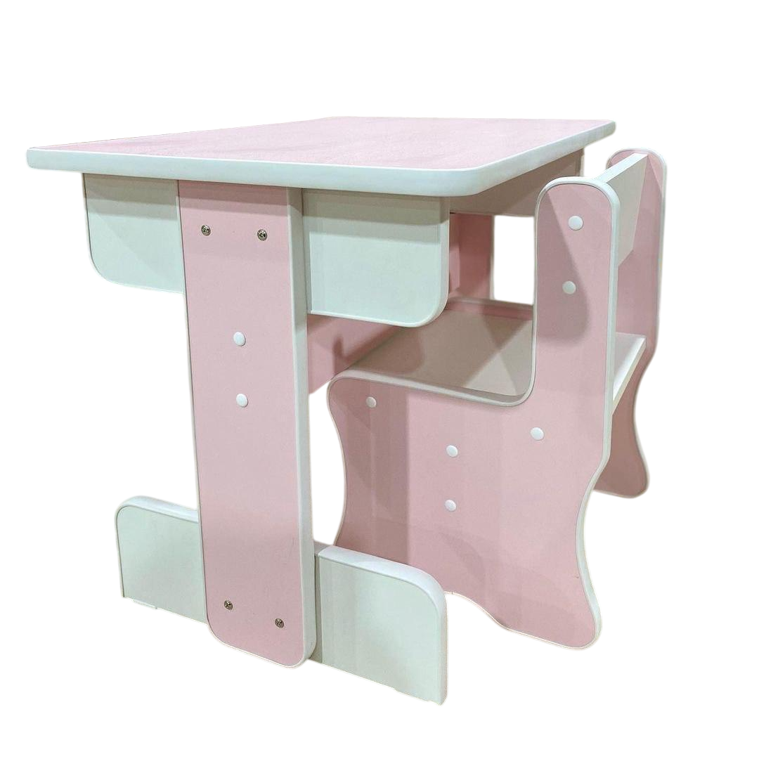 Детский комплект стол и стул LITTLYOU ЛДСП для детей 2-5 лет 60x45x46 см (LITTLYOU 1)