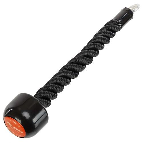 Канат гибкаий тяга для трицепса Zelart TA-4833 с одиночным хватом ручка для блочного тренажера 35 см (32809926)