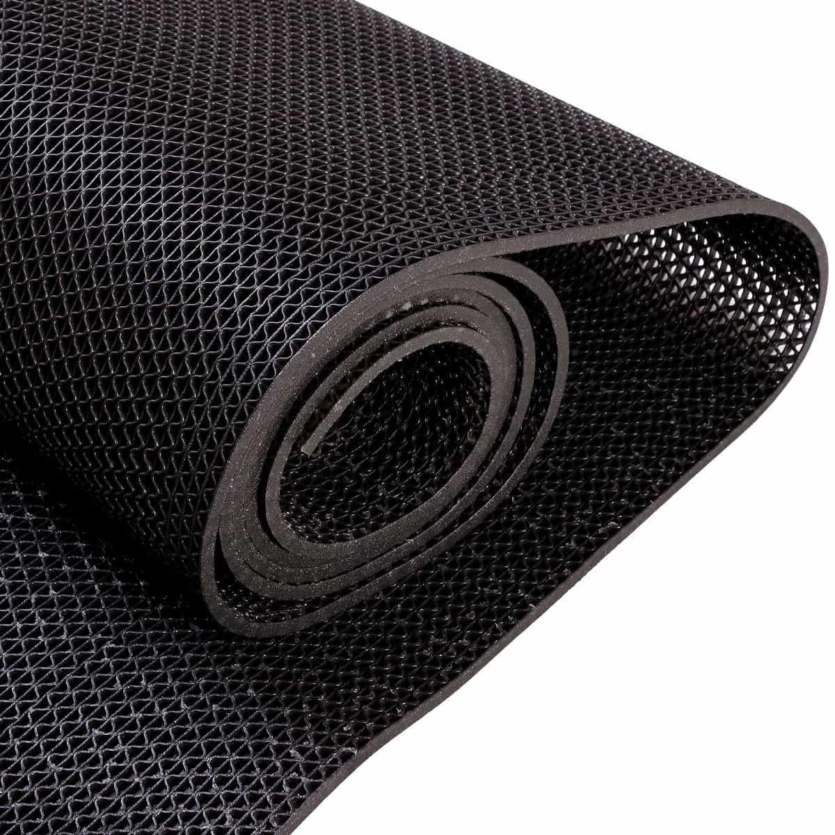 Противоскользящий ПВХ настил Aquaviva 5 мм 0,9х15 м Черный (31815)