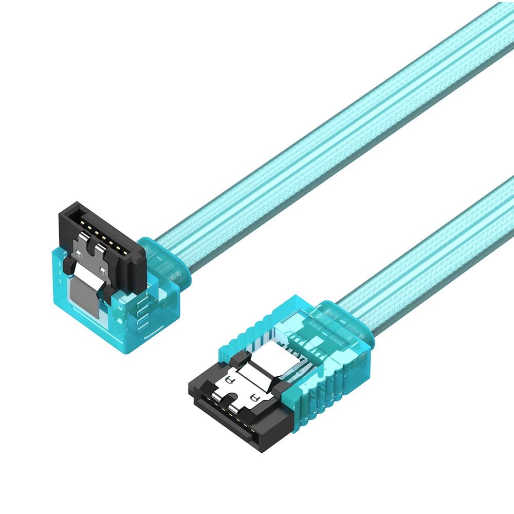 Кабель SATA 3.0 угловой Vention 6 Гбит/с 0,5 м Синий (KDDSD) Кабель SATA 3.0 угловой Vention 6 Гбит/с 0,5 м Синий (KDDSD)