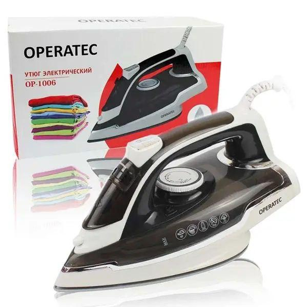 Утюг паровой Operatec OP-1006 керамическая подошва 300 мл (ML-04385)