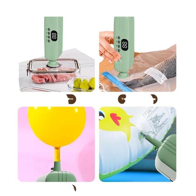 Вакуумний пакувальник Vacuum Sealer 1425 для продуктів безпровідний - фото 8