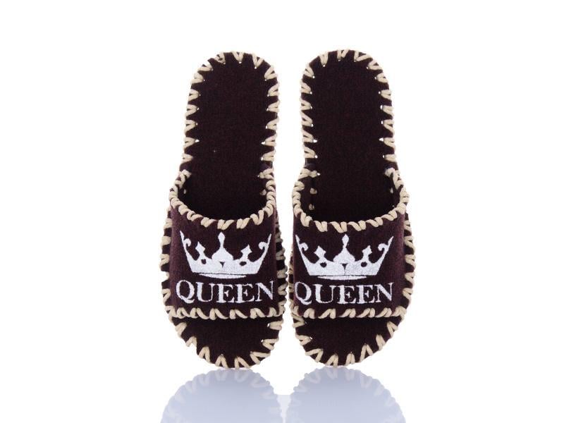 Капці фетрові жіночі VENDS 238 р. 40-41 Бордовий