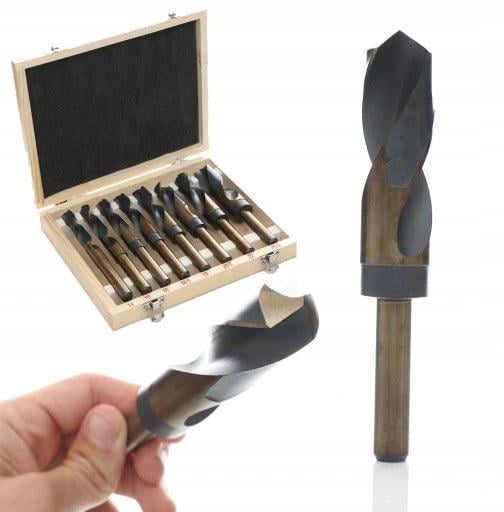 Сверла TAGRED по металлу кобальтовые 14-25,5 мм HSS 8 шт. (13633261548) - фото 2 Сверла TAGRED по металлу кобальтовые 14-25,5 мм HSS 8 шт. (13633261548) - фото 2