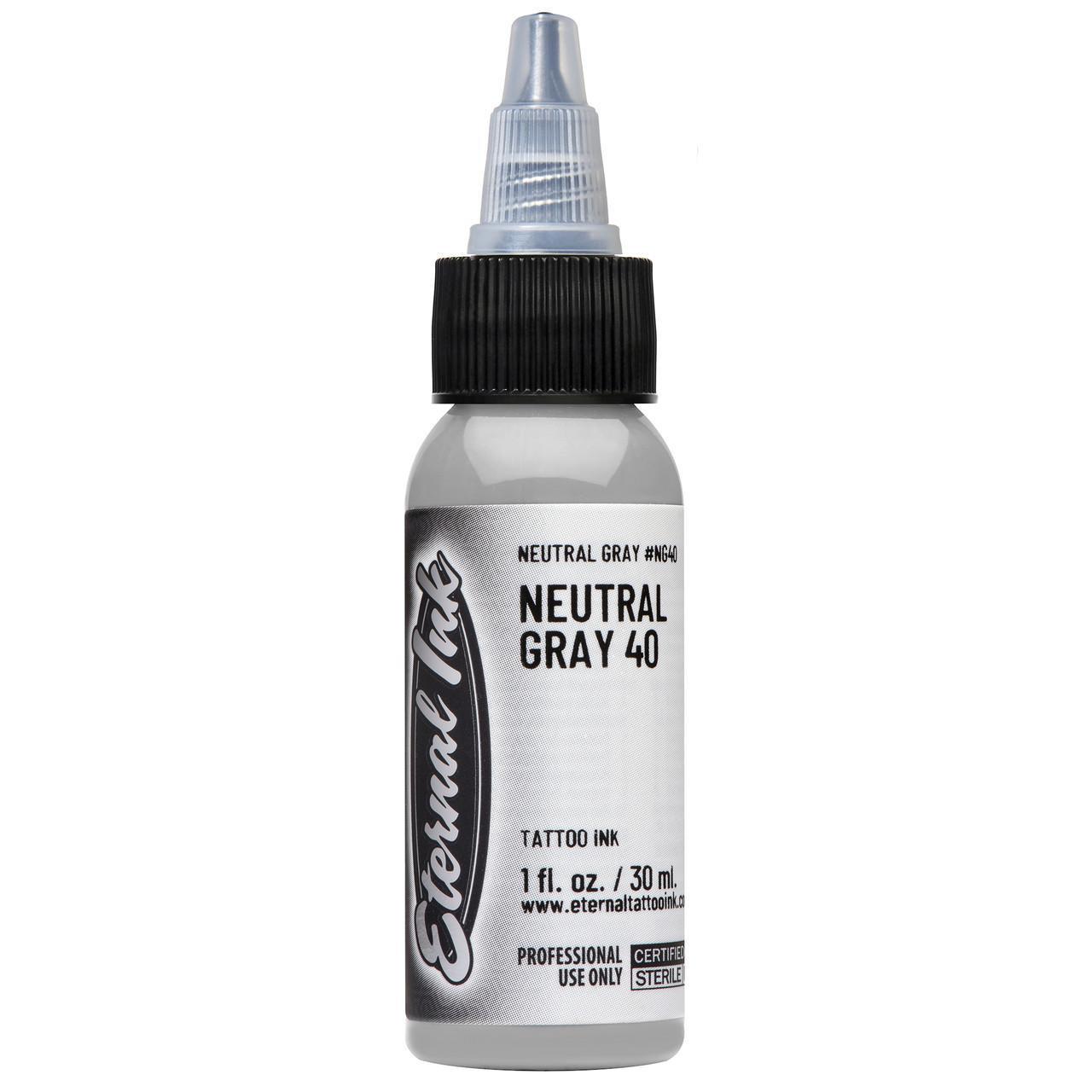 Тату фарба Eternal Neutral Gray Ink Neutral Gray 40 30 мл