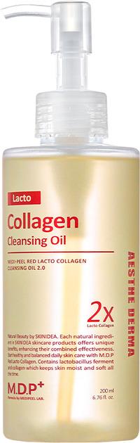 Олія гідрофільна для обличчя з лактобактеріями MEDI-PEEL Red Lacto Collagen Cleansing Oil 2.0 200 мл (8809941821734)