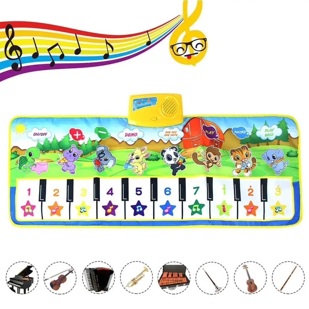 ᐉ Коврик пианино музыкальный развивающий детский напольный для ног ...