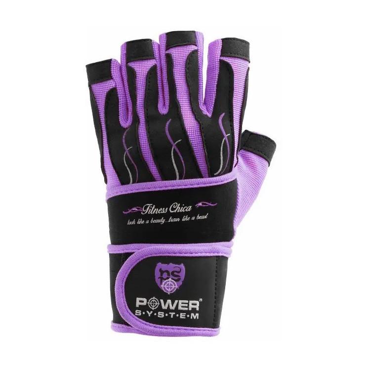 Перчатки для тренировок женские Power System Fitness Gloves PS-2710 S Chika (22075-01)