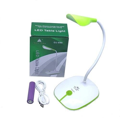 Настільна лампа на акумуляторі Solar OJ-880 сенсорний вимикач Білий (2667/T) - фото 3