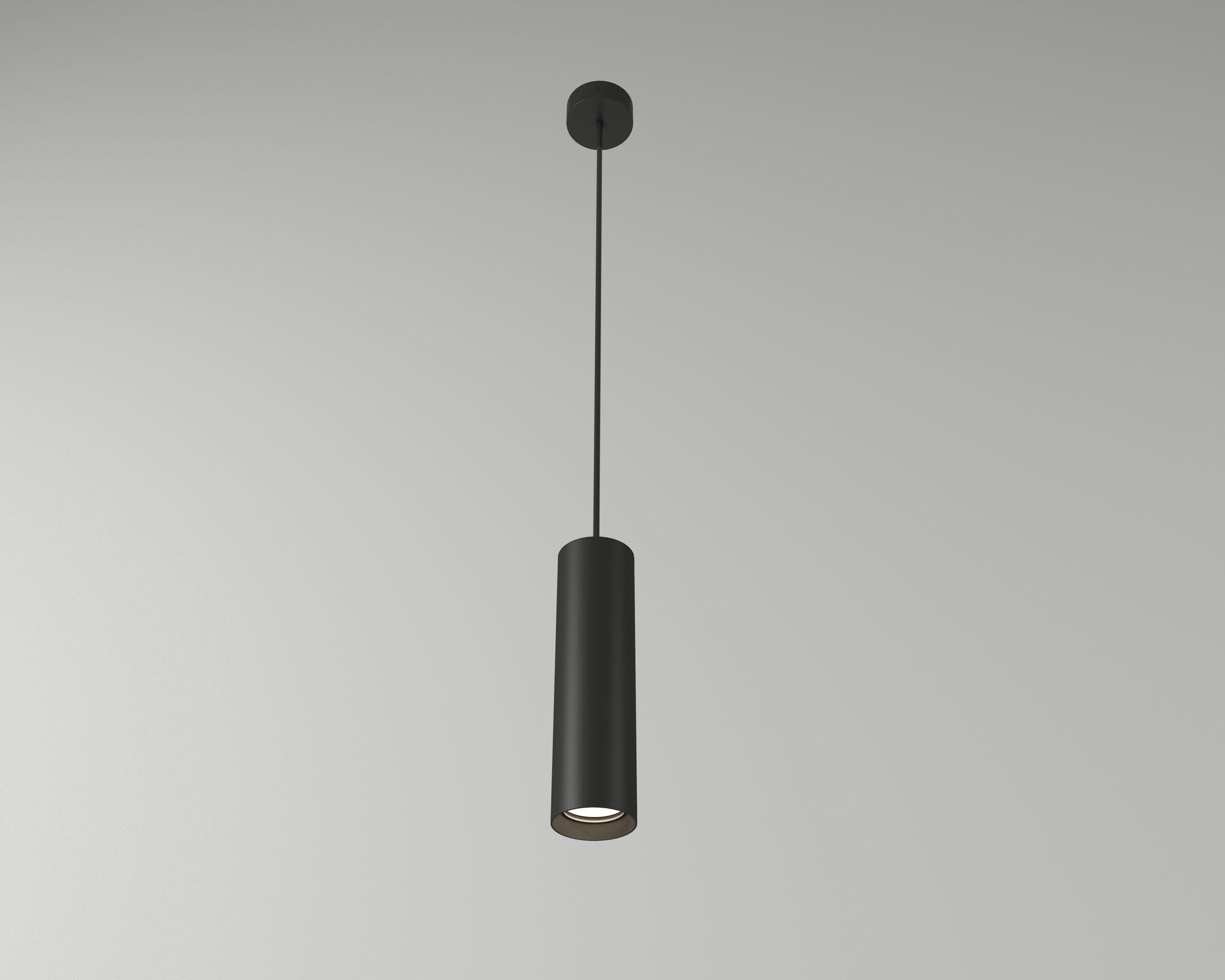 Светильник точечный подвесной MG Straight Черный матовый (7661)