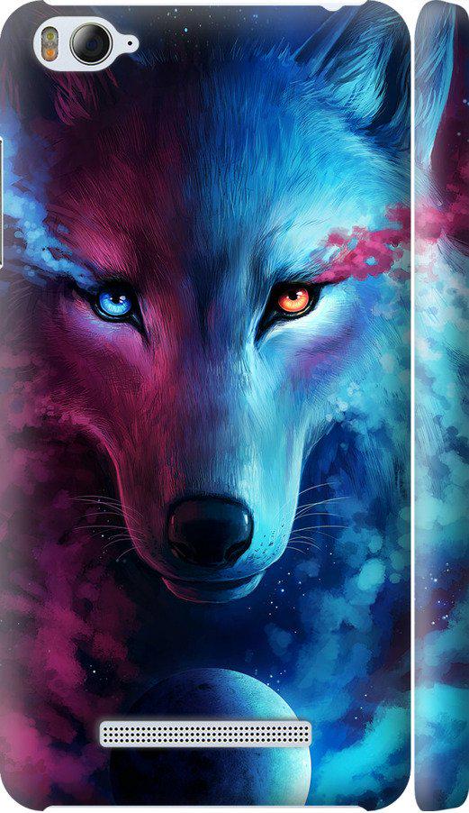 Чехол на Xiaomi Mi4i Арт-волк (3999m-177-42517)