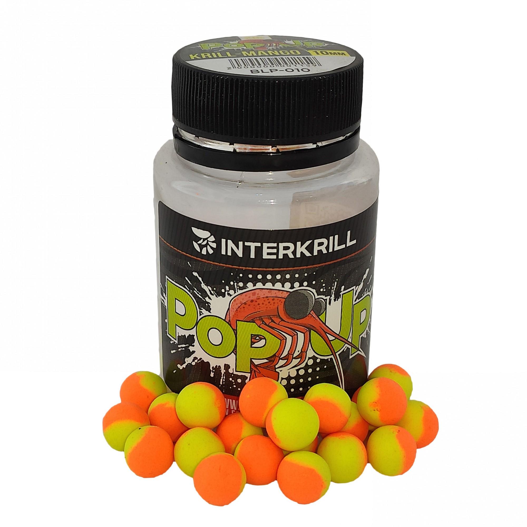 Бойл Pop-up Duo Color Interkrill 10 мм криль-манго 20 г - фото 1