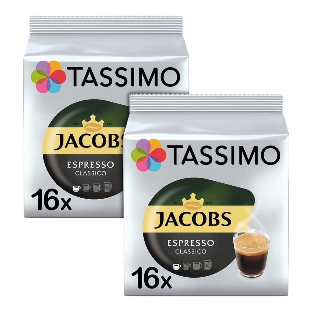 Набор кофе в капсулах Tassimo Jacobs Espresso Classico 32 Кофе в капсулах
