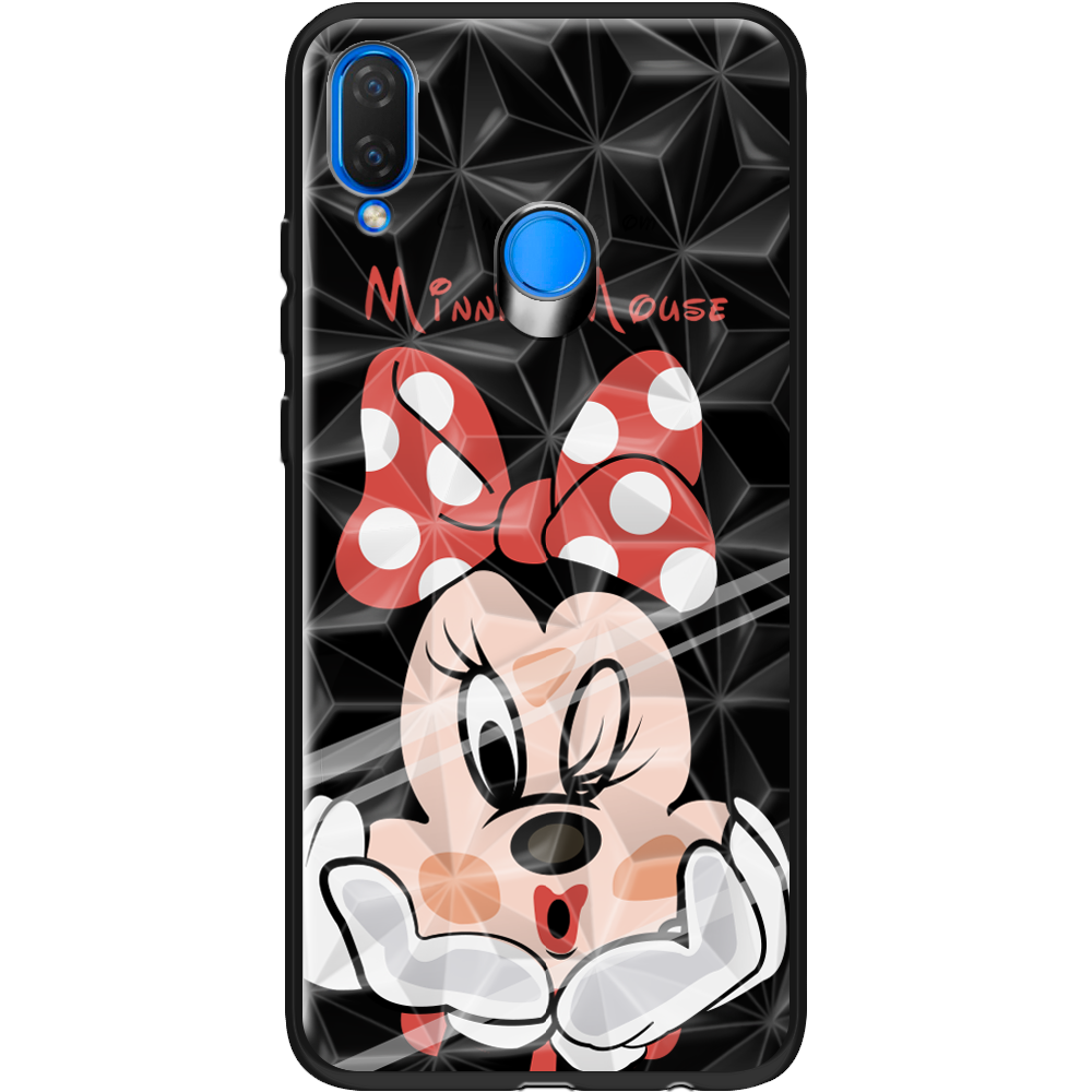 Чехол Boxface Huawei P Smart Plus Lady M Черный силикон с призмой (34912-cc59-37847)
