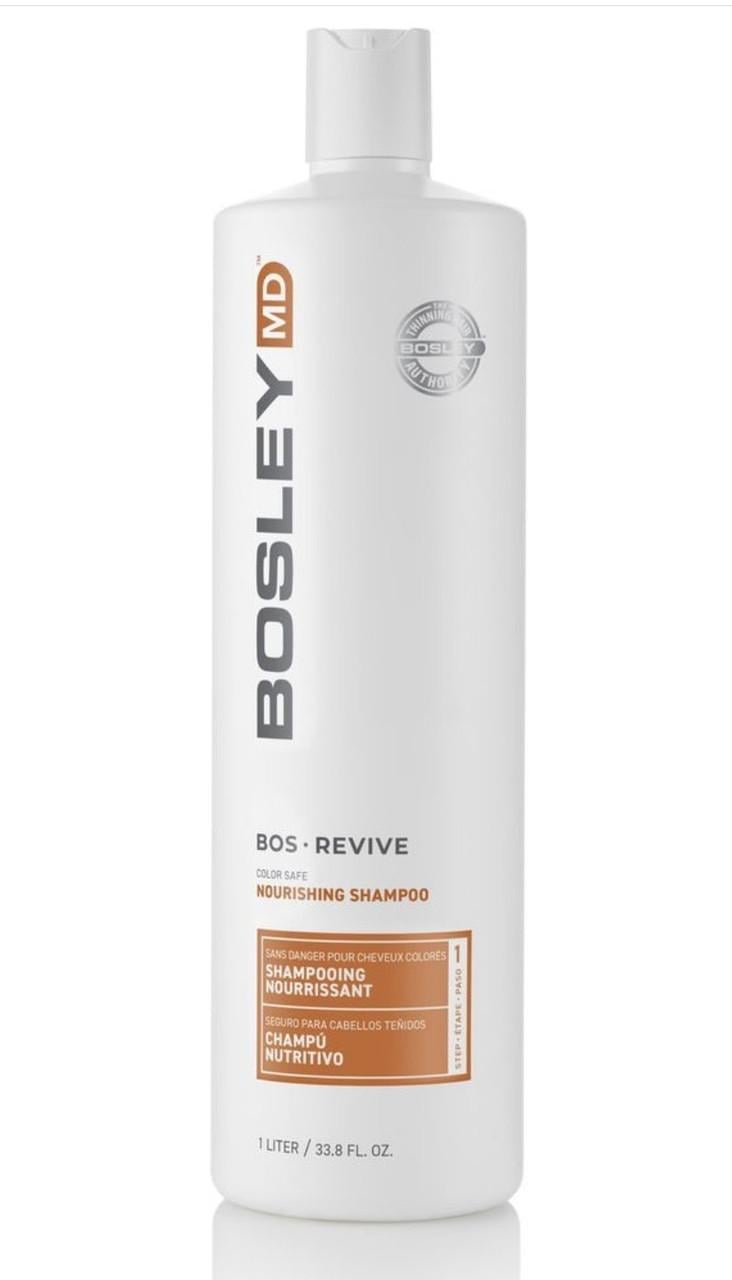 Шампунь поживний для стоншеного фарбованого волосся Bosley MD BOS Revive Nourishing Shampoo 1 л